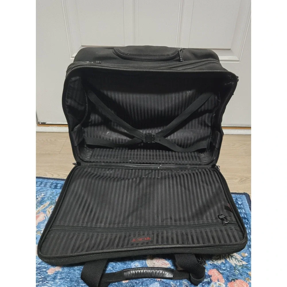 TUMI 2206D3 Deluxe‎ Rolling Expandable Laptop Carry-On Briefcase Ballistic Bag